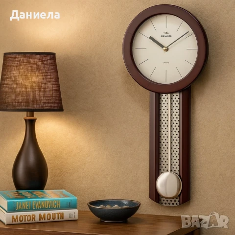 Елегантен стенен часовник с махало Senator – прецизност и стил за вашия дом или офис