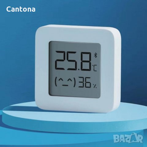 Xiaomi Mi Temperature & Humidity Monitor 2 Температурен сензор, снимка 3 - Друга електроника - 31203219