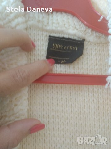 Елегантна жилетка без копчета с джобове размер М, снимка 2 - Жилетки - 29925749