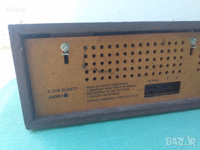 Радио  DIORA SUDETY R 208, снимка 8 - Радиокасетофони, транзистори - 29287580