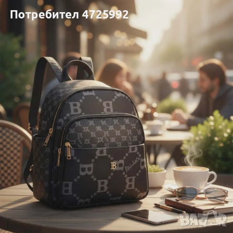 Дамска раница Briciole в 5 цвята - стил и комфорт за теб!, снимка 2 - Раници - 53310867