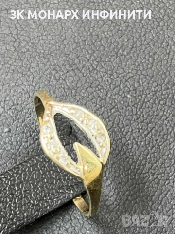 Златен пръстен , снимка 4 - Пръстени - 52980293