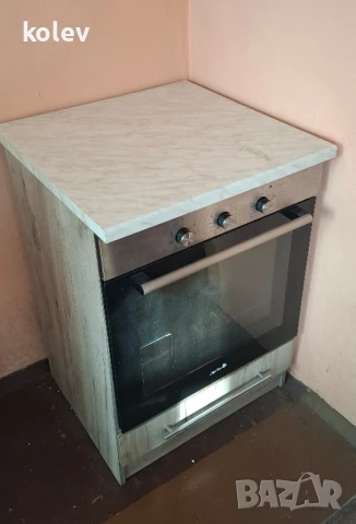 Фурна за вграждане + шкаф с плот
