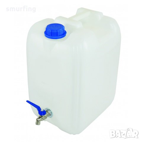 Туба за вода 20 литра с метално кранче