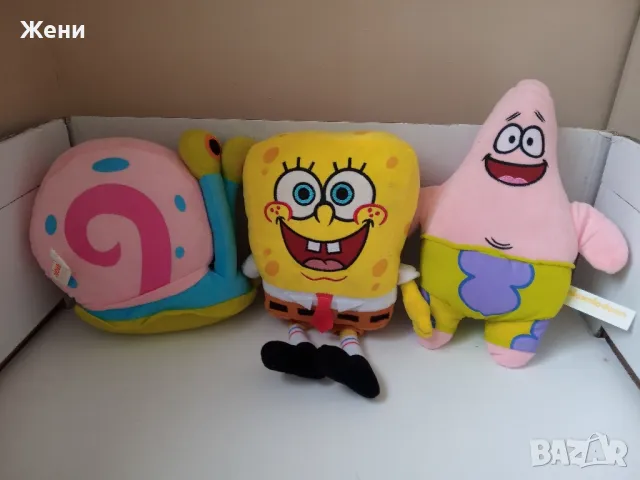 Плюшени играчки Спонджбоб квадратни гащи Sponge Bob, снимка 1