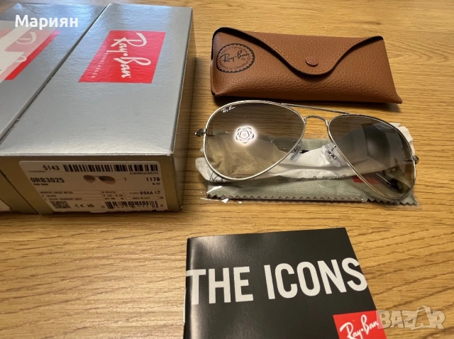 Слънчеви очила Ray Ban, снимка 18 - Слънчеви и диоптрични очила - 54189000