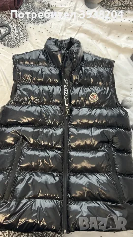 Moncler лъскав елек, снимка 3 - Якета - 56182907