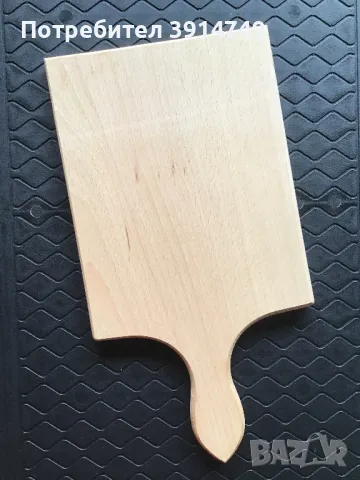 Дъска кухненска - рязане, сервиране; естествено дърво /дъб; дебела,  здрава, чудесна изработка, НОВА, снимка 9 - Аксесоари за кухня - 49634949