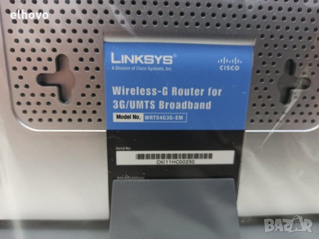 Рутер Linksys Wrt5463G-EM, снимка 5 - Рутери - 29411194