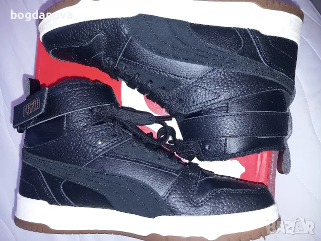 оригинални спортни кожени обувки на Puma, снимка 16 - Детски маратонки - 56172148