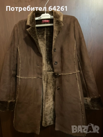 Дамско кожено палто ELEMENTS