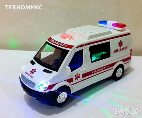 Линейка играчка със звуци и мигащи светлини Bump & Go, снимка 3 - Други - 52239347