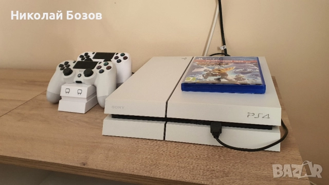 PlayStation 4 500g бял, снимка 2 - Игри за PlayStation - 51765029
