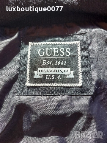 Използвано в много добро състояние зимно пухено яке Guess L, снимка 7 - Якета - 52828933