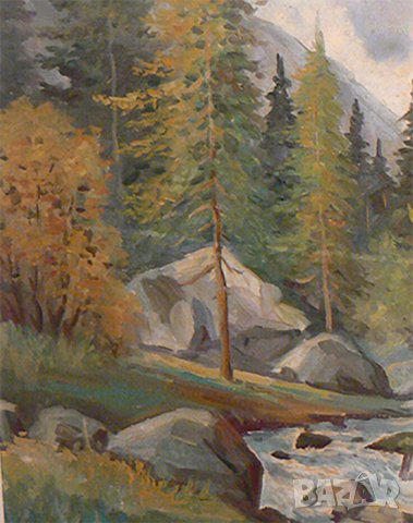 Стара картина., снимка 2 - Картини - 30140459