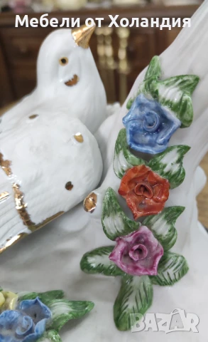 Порцеланова статуетка на птички, снимка 10 - Статуетки - 50999882