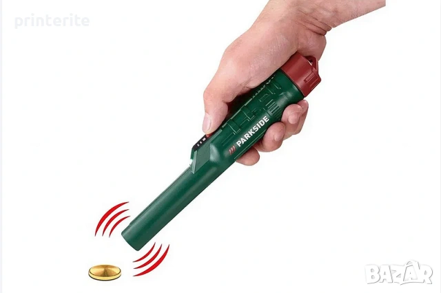 Детектор за метал, водоустойчив пинпойнтер металотърсач PARKSIDE