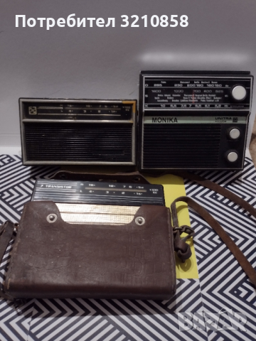 Стари модели радио транзистори-NATIONAL Panasonic,SHARP,, MITSUBISHI ,Сокол, Моника и др.., снимка 4 - Антикварни и старинни предмети - 36350623