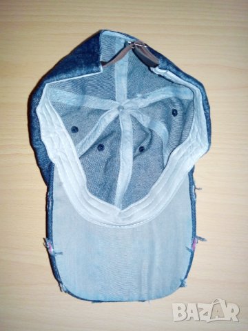 Дънкова шапка NY, снимка 4 - Шапки - 34949085