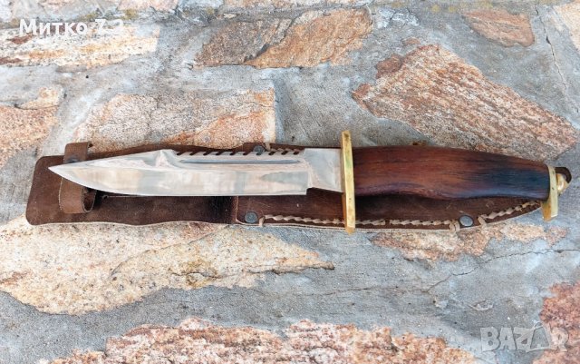 Ловен нож ръчна изработка, снимка 3 - Ножове - 33881940