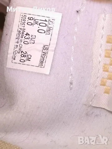 Кецове VANS оригинал бежови високи като нови US-10 UK-9 №43 стелка 28см , снимка 13 - Кецове - 49923321