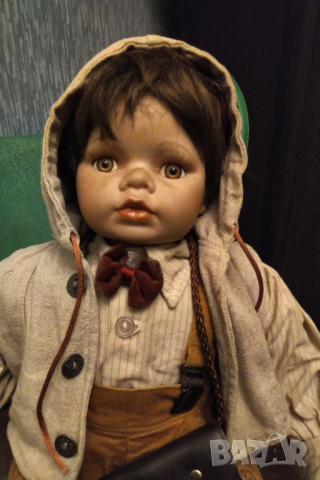 КОЛЕКЦИОНЕРСКА РЕТРО ПОРЦЕЛАНОВА КУКЛА , снимка 3 - Колекции - 44658891