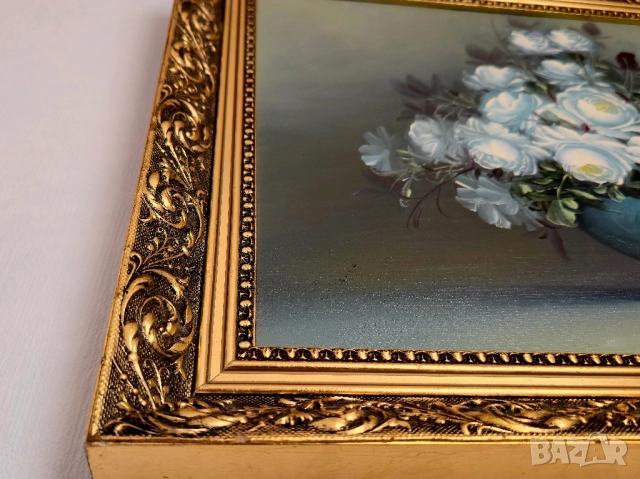 Оригинална маслена картина на художника Робърт Кокс, снимка 8 - Картини - 52192975