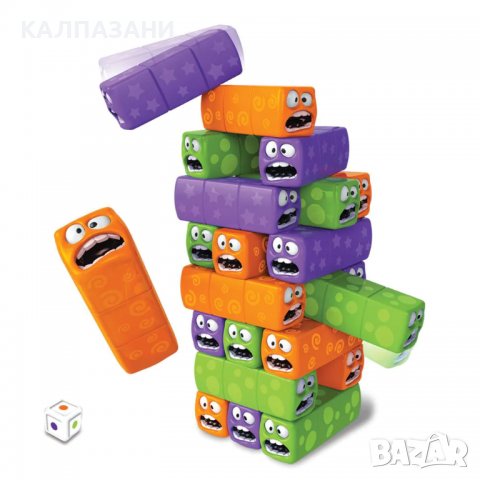 AMBASSADOR Игра кула с червейчета Wobbly Worms GPF016, снимка 3 - Игри и пъзели - 39862205