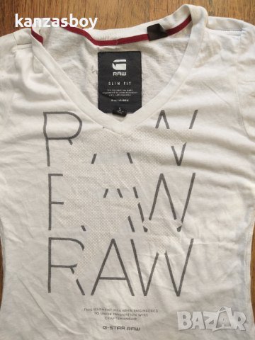 g-star redill slim v t wmn - страхотна дамска тениска, снимка 2 - Тениски - 36683094