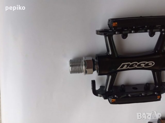 Продавам колела внос от Германия Комплект НОВИ алуминиеви педали NECO, снимка 5 - Части за велосипеди - 32111013