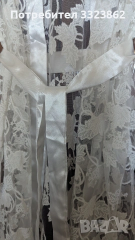 Дамски дантелен халат , снимка 6 - Рокли - 54176360