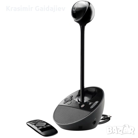 Logitech Bcc950 уеб камера, за конференции, 1920 x 1080, USB 2.0, Черен