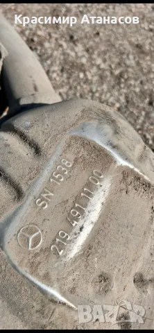 2194911100. Крайно гърне ляво за Мерцедес CLS .W219.  3.2Cdi. 2007г, снимка 7 - Части - 49780270