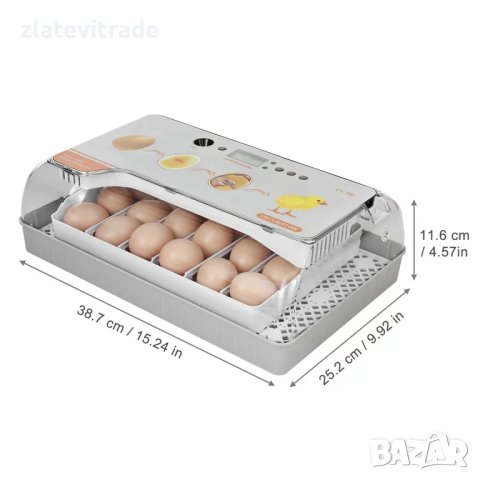 Автоматичен инкубатор 20 яйца + подаръци - реф. код - 4, снимка 4 - Други стоки за животни - 42592562