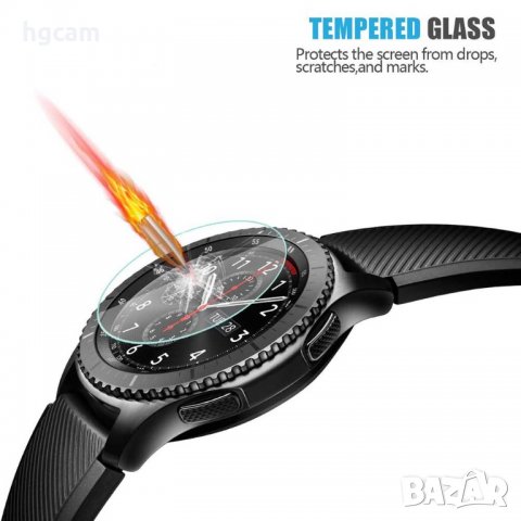 Стъклени протектори за смарт часовници Fitbit, Apple, Motorola, Garmin, Huawei, Samsung, снимка 3 - Смарт гривни - 30500619