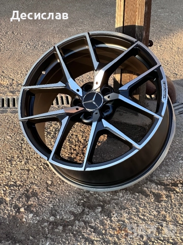 AMG Джанти за Мерцедес Mercedes 19 “ цола 5х112 чисто нови Спорт Пакет E S CLS , снимка 3 - Гуми и джанти - 52124271