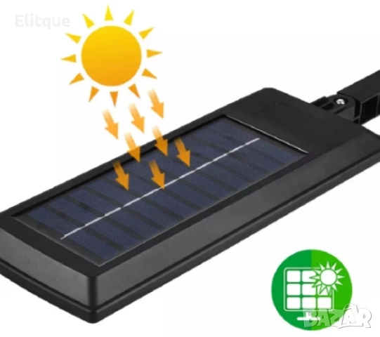 Соларна лампа с дистанционно управление, сензор за движение и светлина CL-728, снимка 3 - Други - 52854172