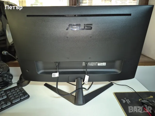 Геймърски монитор ASUS VY279HGR (27", IPS, 120Hz, 1ms) – Като нов, с гаранция!, снимка 3 - Монитори - 55848023