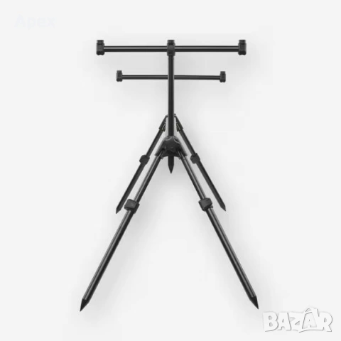 Шаранджийска Стойка Rod Pod за Фидер и Дъно.Статив за Въдиц.Компактна Стойка,Колче.Аксесоари Риболов, снимка 3 - Екипировка - 54006554