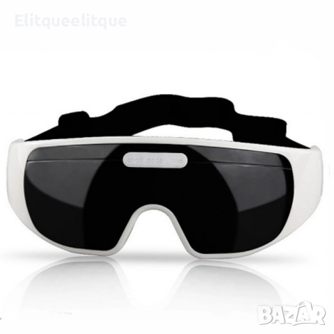 Акупунктурен масажор за очи с вибрации и регулираща се лента, снимка 4 - Масажори - 52167007