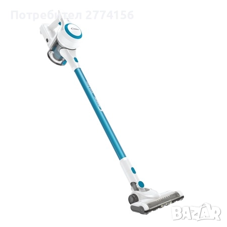 Мултифункционална прахосмукачка Candy Viva CVIVA02E, 22 V, 30 мин автономия, синьо/бяло
