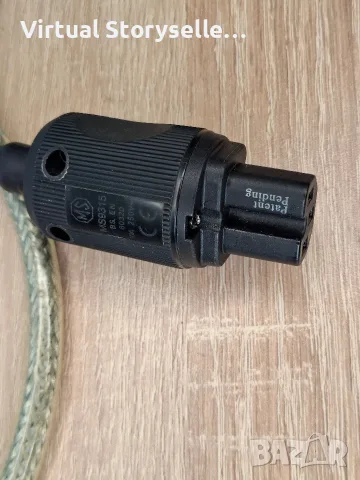Burmester power cord захранващ кабел Бурместер, снимка 6 - Ресийвъри, усилватели, смесителни пултове - 55875496