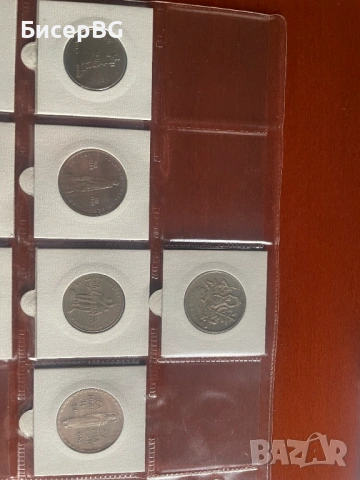 ПЪЛЕН ЛОТ МОНЕТИ 1968 г и 1969 г, снимка 2 - Нумизматика и бонистика - 53133725