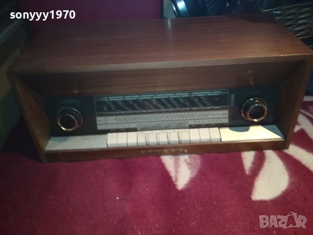 GRUNDIG TUBE STEREO RECEIVER- IN WEST GERMANY L2ESD0509231331, снимка 3 - Ресийвъри, усилватели, смесителни пултове - 42087732