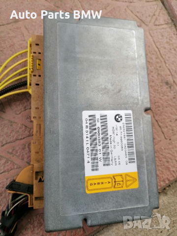 Airbag модул БМВ BMW E60 E61 E63 E64 Централен модул Еърбег Airbag 65.77-6946388, снимка 10 - Части - 35281893