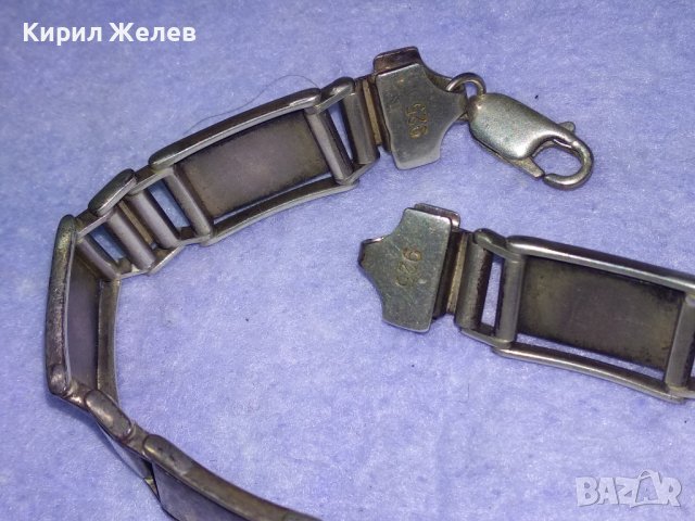 СТИЛНА КЛАСИЧЕСКА ВИНТИДЖ АРТ СРЕБЪРНА ГРИВНА СРЕБРО 925 МАЙСТОРСКА БИЖУТЕРИЙНА ИЗРАБОТКА 39922, снимка 11 - Гривни - 42600288