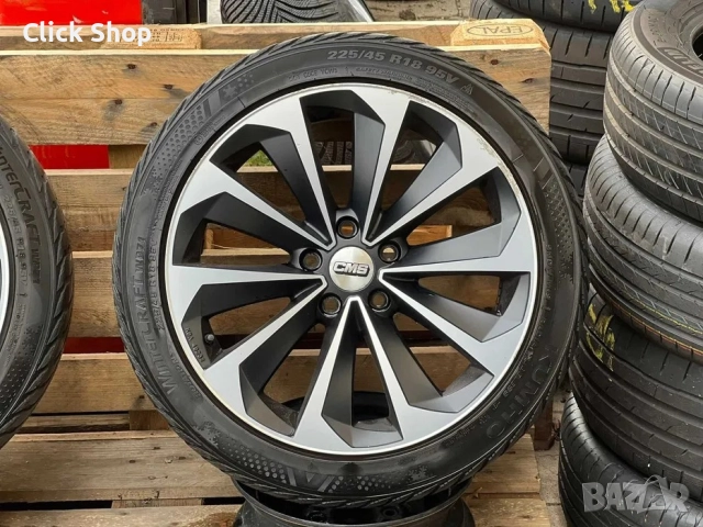 5х112 18 Цола Джанти Audi A4 A5 A6 VW Tiguan Passat Skoda Octavia SuperB, снимка 3 - Гуми и джанти - 52110989