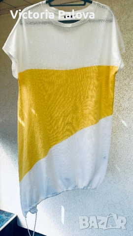 OSKA  ленена блуза/туника премиум, снимка 3 - Туники - 51564969