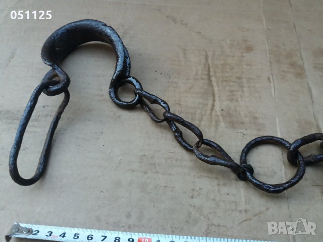 комплект ковани масивни букай , окови , пранги , белезници , снимка 9 - Антикварни и старинни предмети - 31758847
