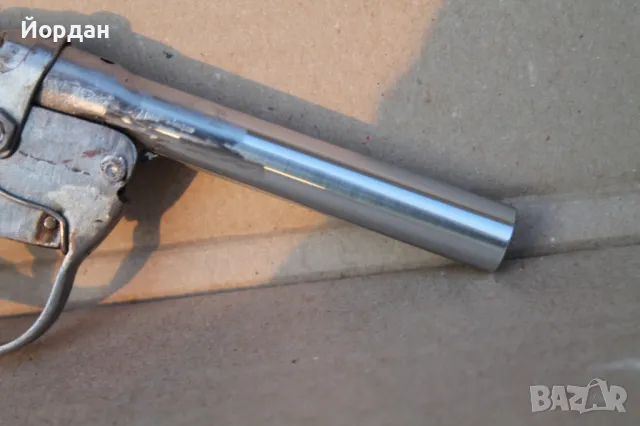 Стар пистолет в един екземпляр, снимка 5 - Антикварни и старинни предмети - 48720424